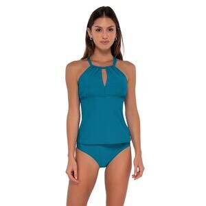 Sunsets Avalon Teal Mia Tankini NWT SIZE L, DD CUP